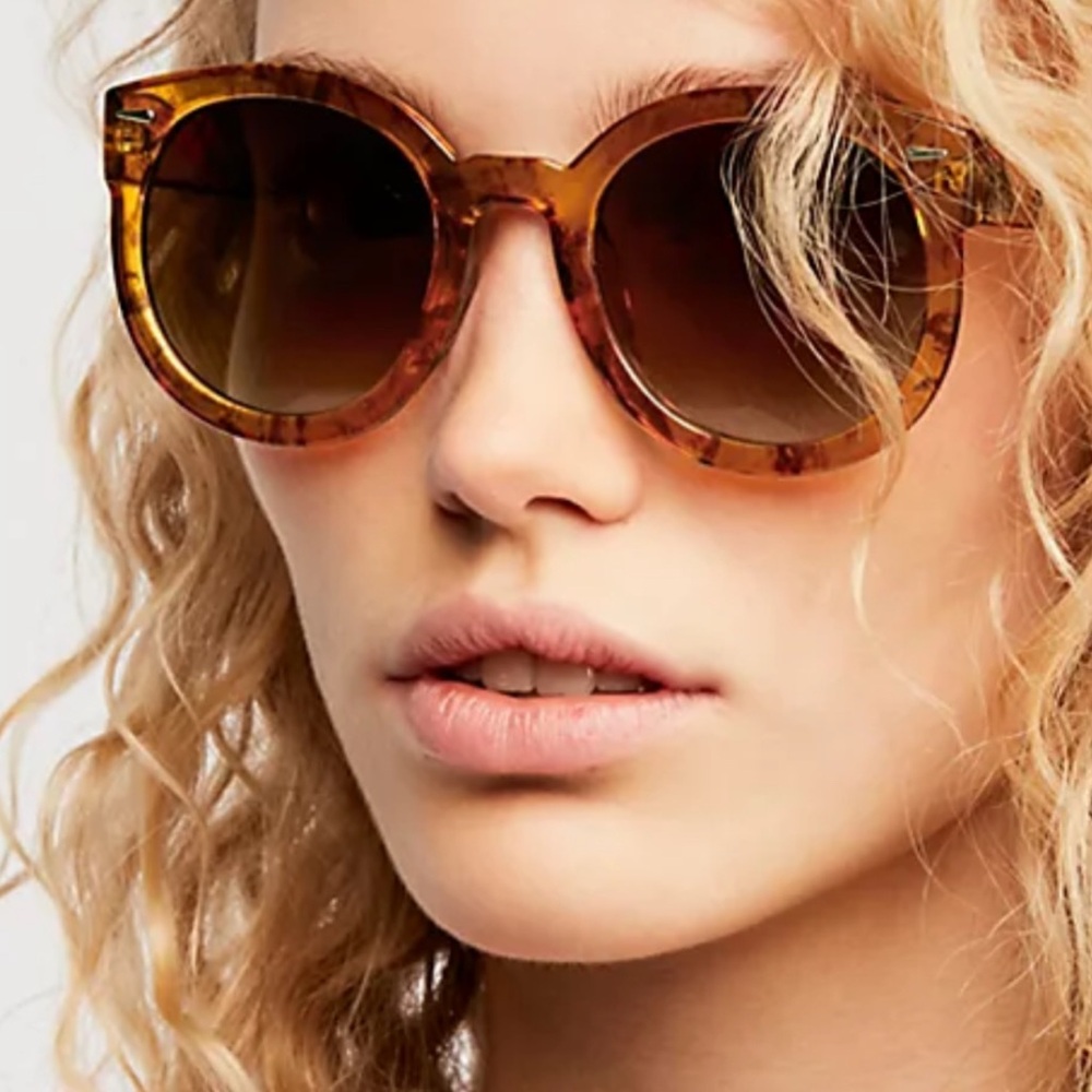 Free People Abbey Road Tortoise Shell Sunglasses